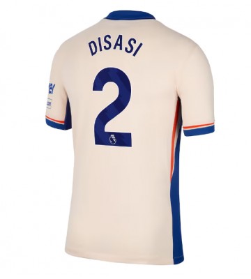 Chelsea Axel Disasi #2 Replika Udebanetrøje 2024-25 Kortærmet